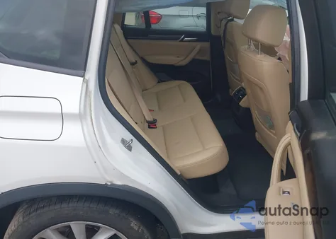 2017 BMW X3 xDrive28I from USA, damaged, VIN 5UXWX9C37H0W68176